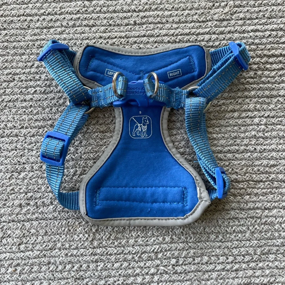 Boots & Barkley Cobalt Blue Size Small Dog or Cat Harness